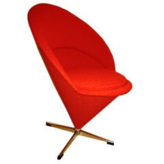 Mid Century Modern Panton Cone Chair