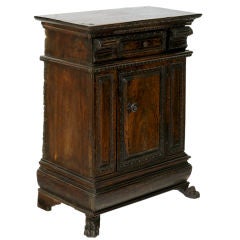 An Italian Renaissance Walnut Piccolo Credenza