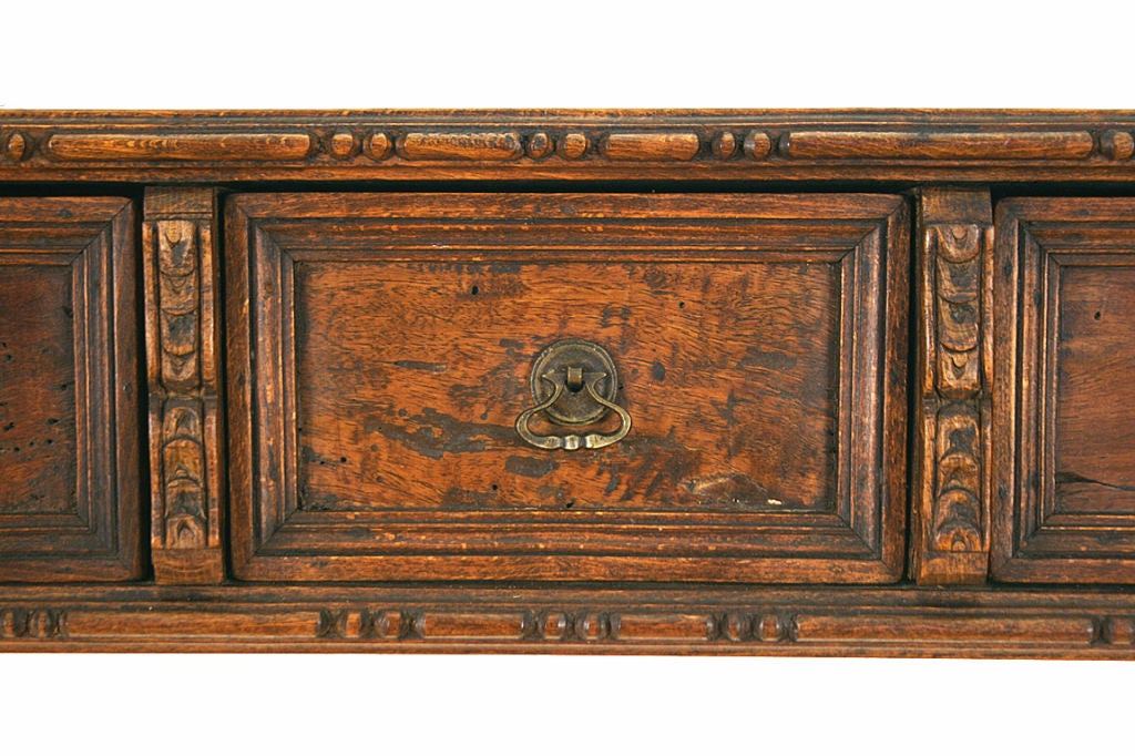 A Spanish Baroque Style Walnut Hanging Shelf at 1stDibs