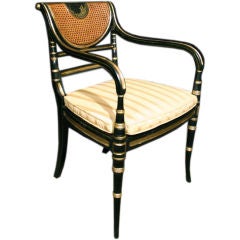 Regency Painted Armchair