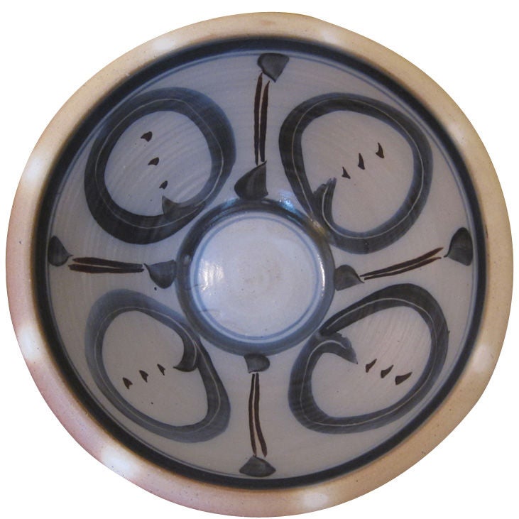 Huge Bowl by North Carolina Potter Mark Hewitt For Sale