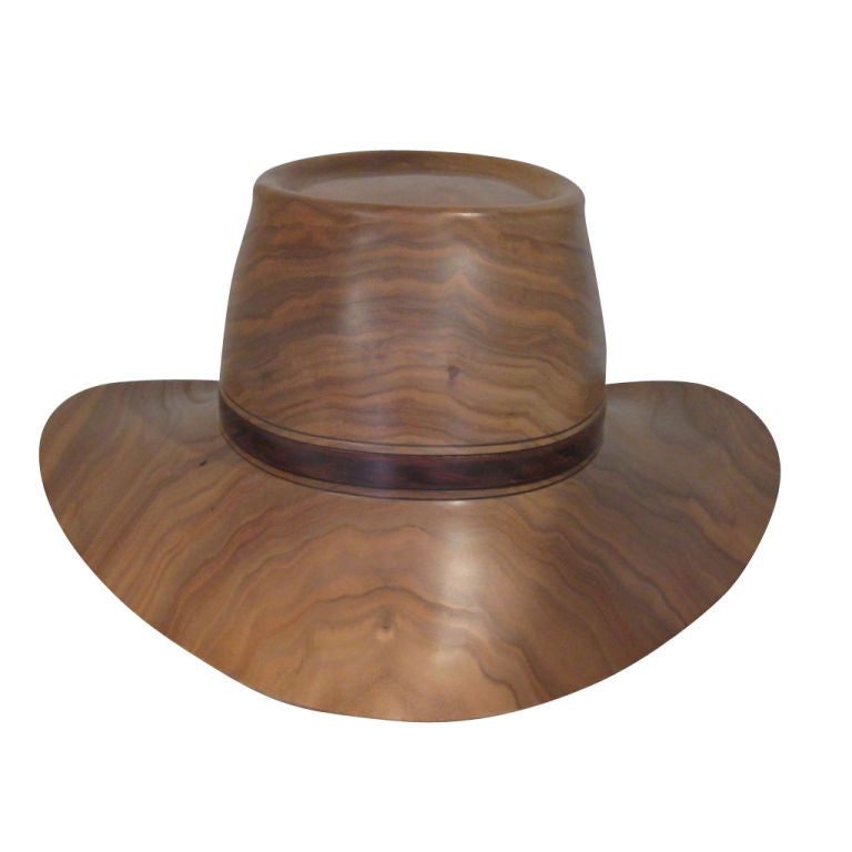 Wood Cowboy Hat For Sale