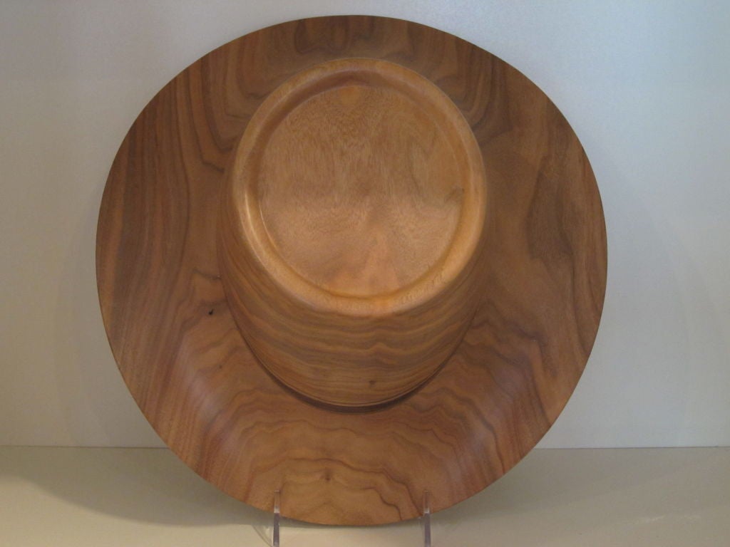 Folk Art Wood Cowboy Hat For Sale