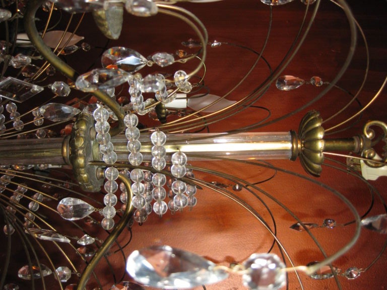 Swedish Chandelier In Good Condition For Sale In Stamford, CT