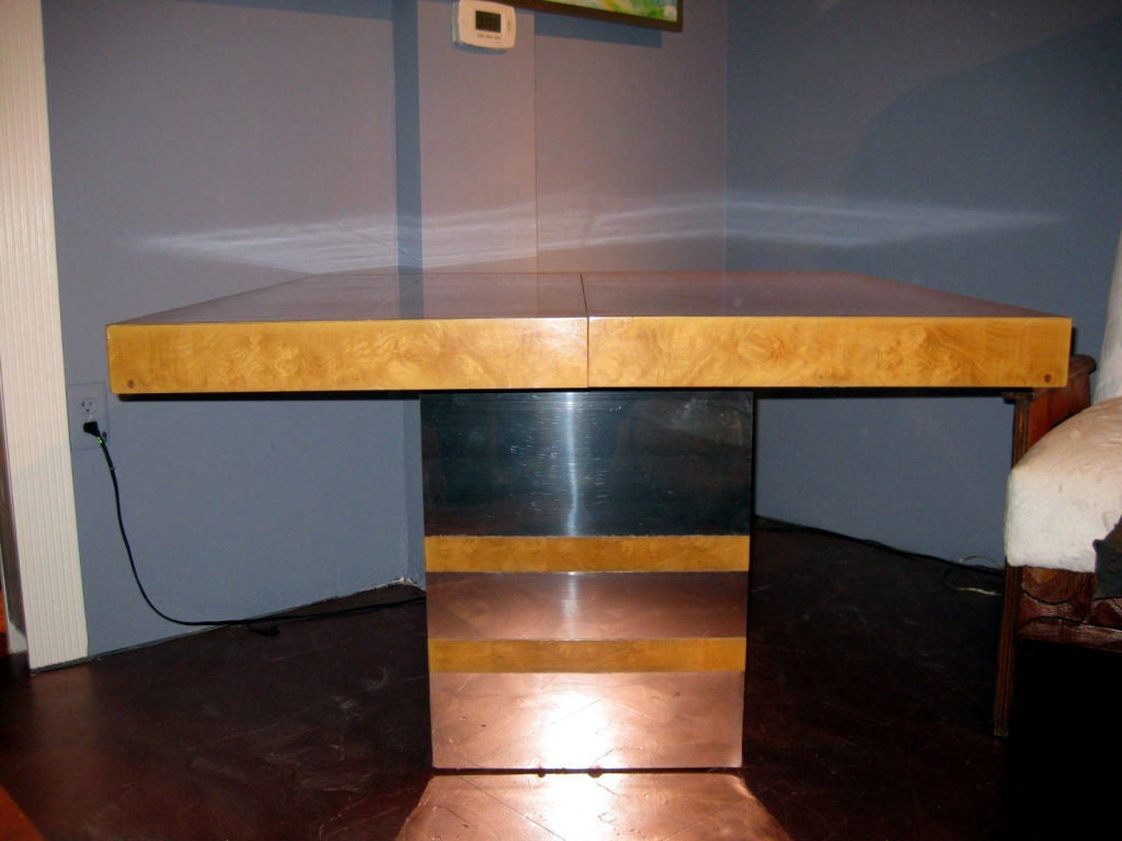 Vintage Milo Baughman Attributed Dining Table