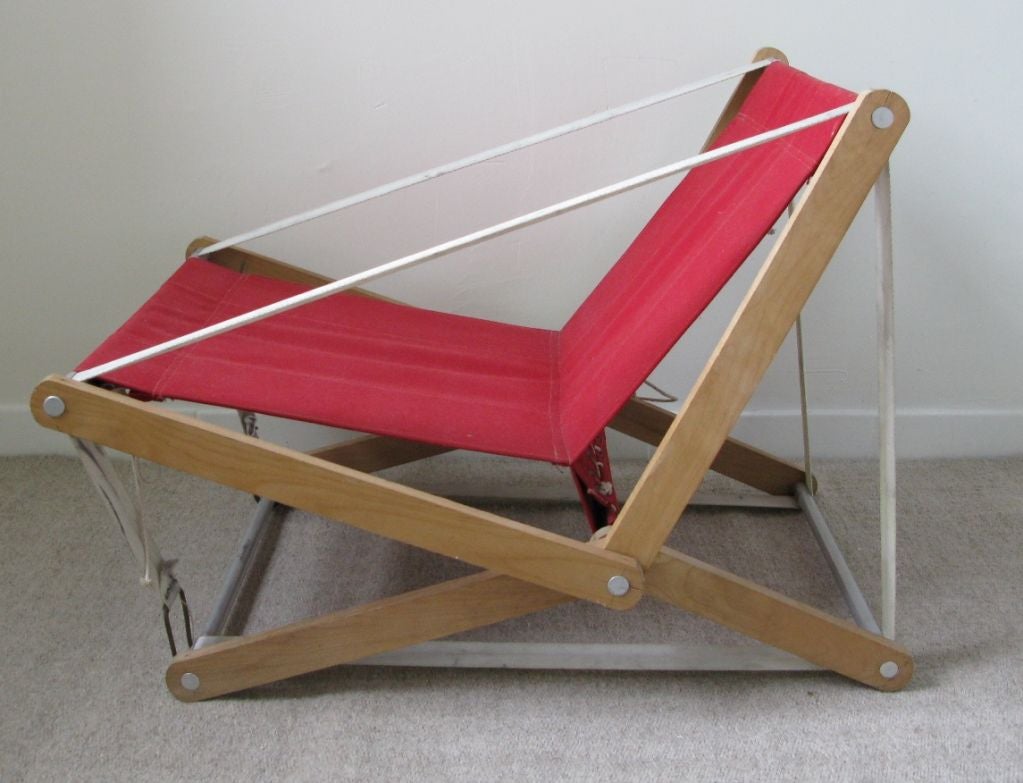 American Prototype Henry Glass Folding Chair