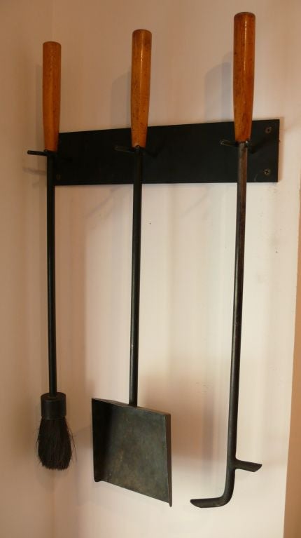 George Nelson Fireplace Tools