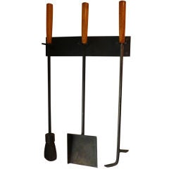George Nelson Fireplace Tools