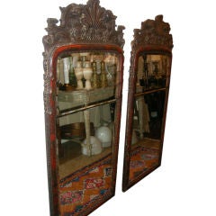 Pair of Painted Mirrors