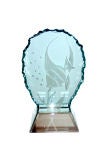 Etched Glass Sculpture