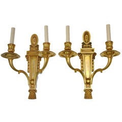 Set of  Large Neo Classic  Sconces