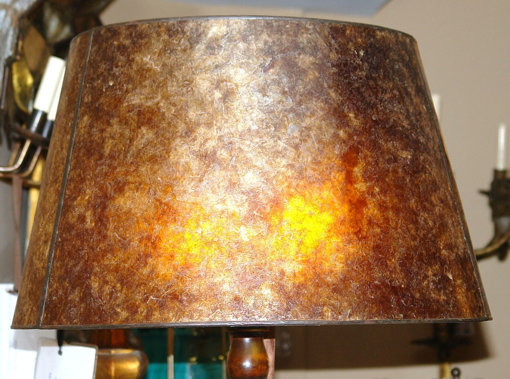 Pair of Mica Lamp Shades at 1stDibs