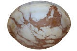 Terracota Alabaster Light Fixture
