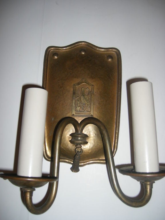 20th Century Arts and Crafts English Sconces
