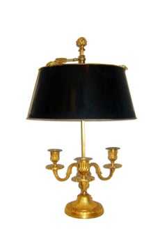 Gilt Bronze Boulliote Lamp