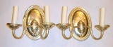Set of 4 Silver Plated Sconces