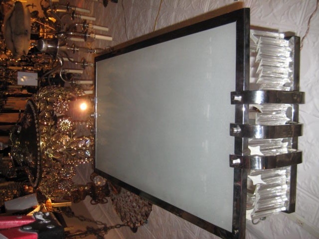 Rectangular Moderne Light Fixture