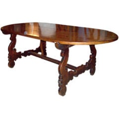 Antique ITALIAN WALNUT TABLE