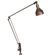 Vintage Dazor Drafting Table Lamp