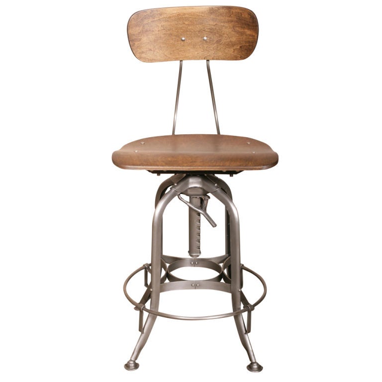 Vintage Bent Plywood Toledo Stool
