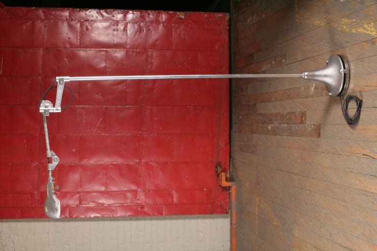 Original, Vintage Industiral, Woodward Machine Floor Lamp