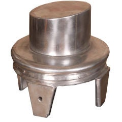 Used Polished Aluminum Hat Block Mold