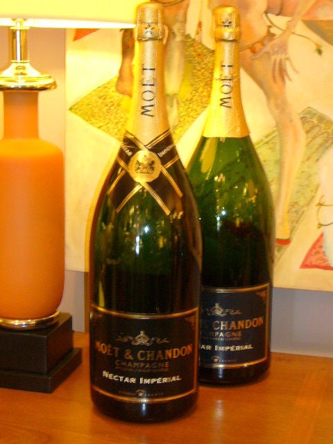 Massive Moet & Chandon Champagne Bottles Mathusalem 2