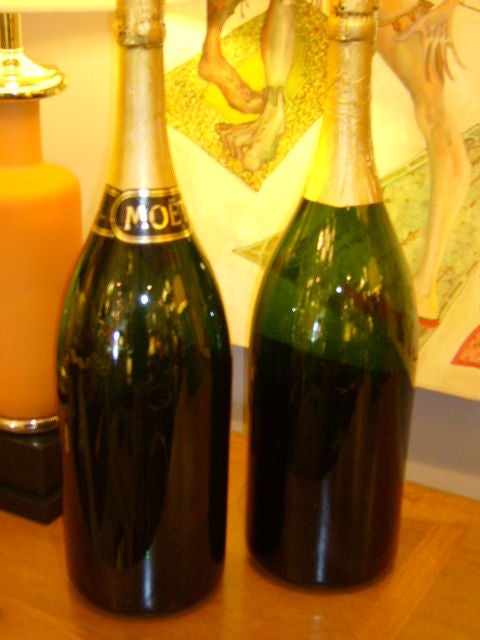 20th Century Massive Moet & Chandon Champagne Bottles Mathusalem