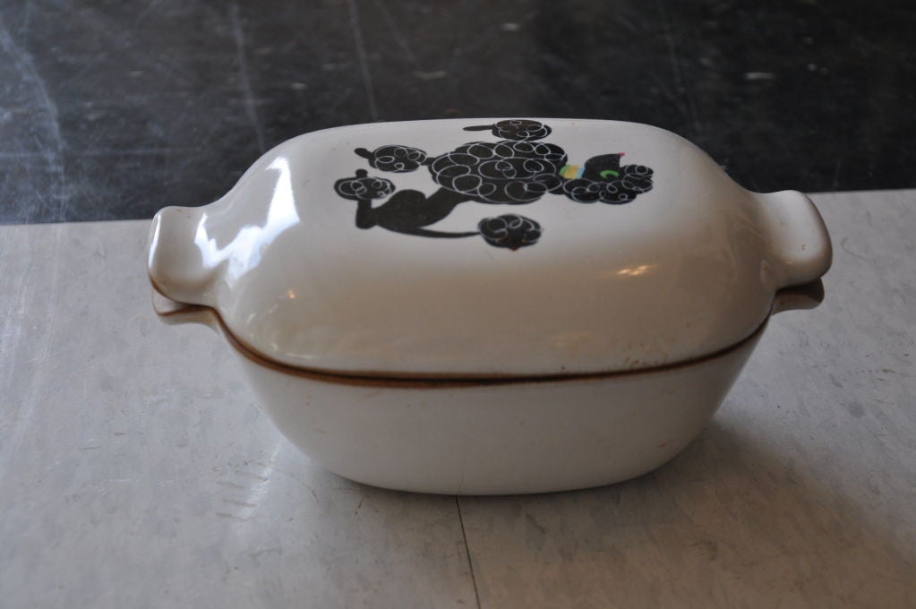 poodle mania plates