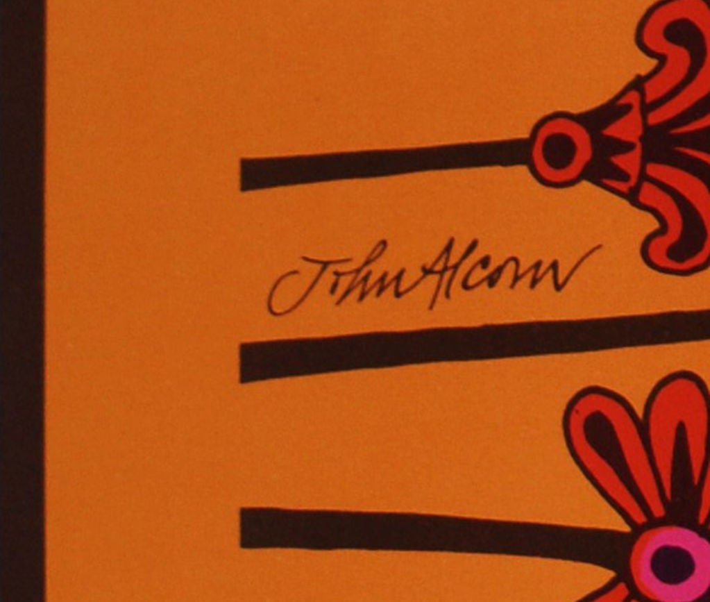 John Alcorn Lithograph Pin A Tail 2
