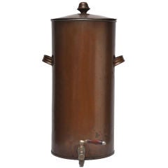 Antique Huge Copper Coffee Urn