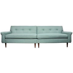Two Piece Sectional Sofa Circa 1950s