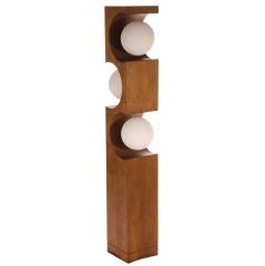 Sculptural Danish Floor Lamp