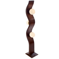 Sculptural Danish Floor Lamp