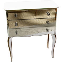 Vintage Mirrored Bureau