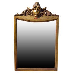 Renaissance Revival Gold Leaf Mirror