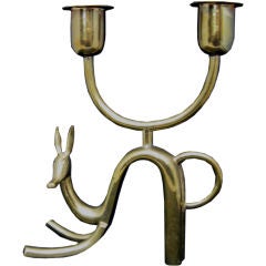 Hagenauer Austrian Art Deco Figural Candle Holder
