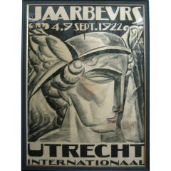 Dutch Art Deco Exhibition Poster