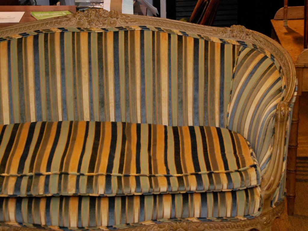 French Painted Settee