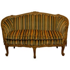French Painted Settee
