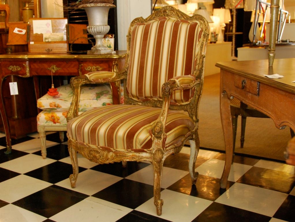 Louis XV fauteuil
