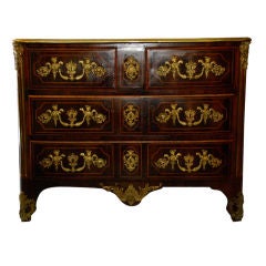 Regence Kingwood parquetry commode