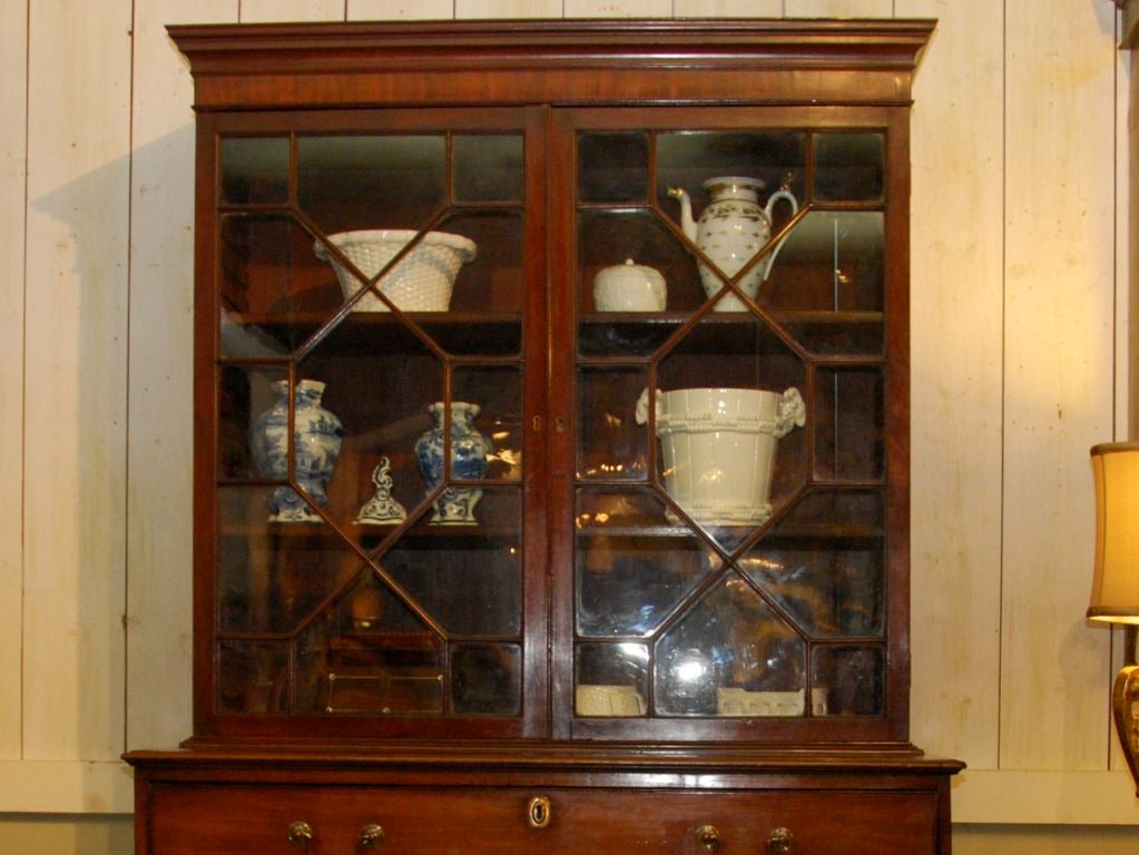 English George III bookcase