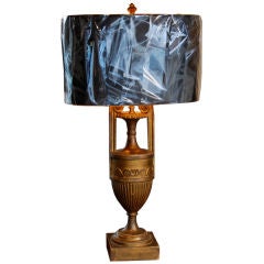 Single table lamp neoclassical taste