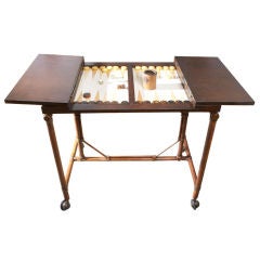 McGuire Vintage Backgammon Table