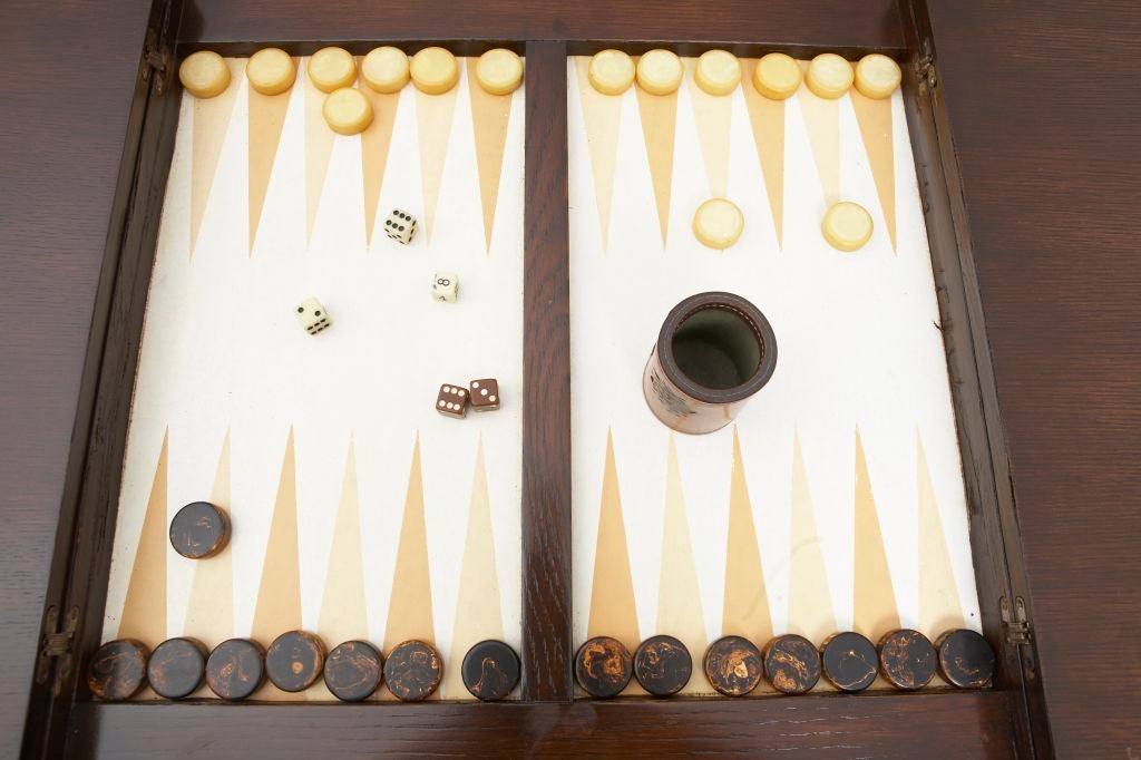 McGuire Vintage Backgammon Table 1