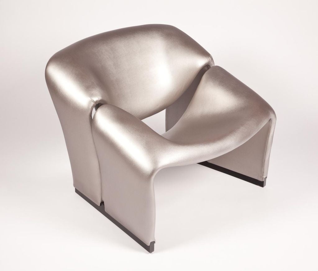 Pair of Early Edition Pierre Paulin Club Chairs