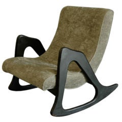 Scoop Rocking Chair, Adrian Pearsall For Craft (Pair Avail)