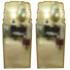 Pair of Goldleafed Mirrors