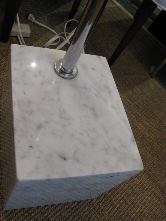 Large Scale Italian Arc Floor Lamp by Guzzini